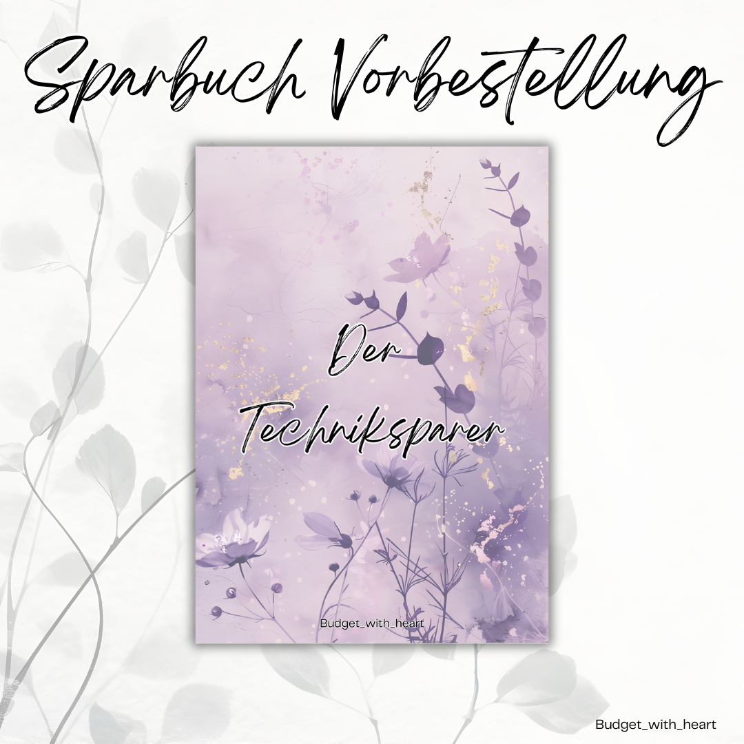 VORBESTELLUNG* Sparbücher