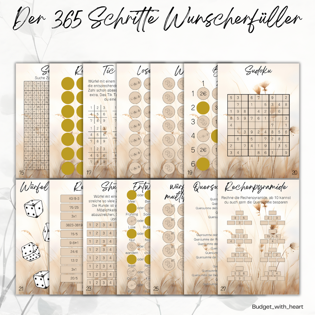 Der 365 Schritte Wunscherfüller