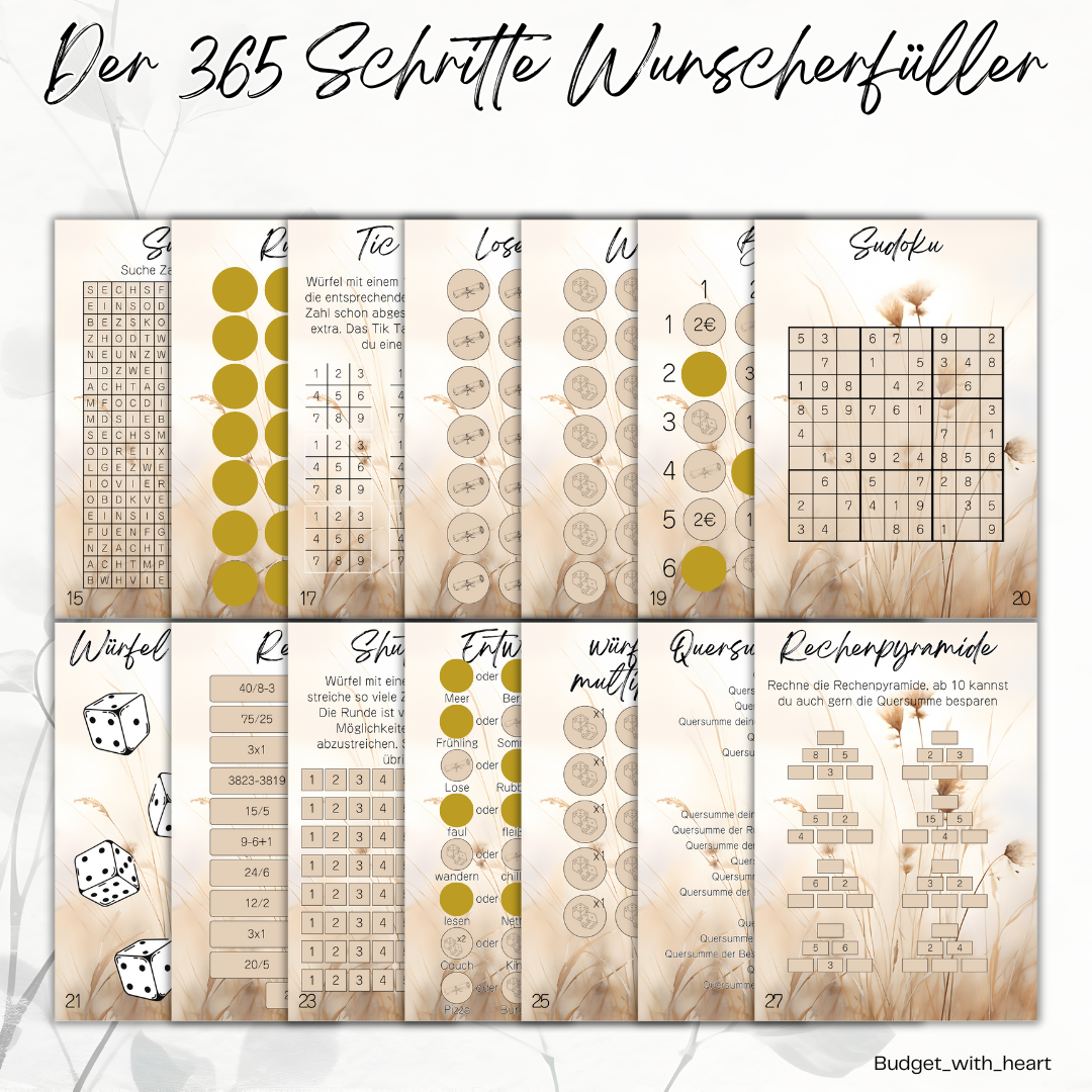 Der 365 Schritte Wunscherfüller