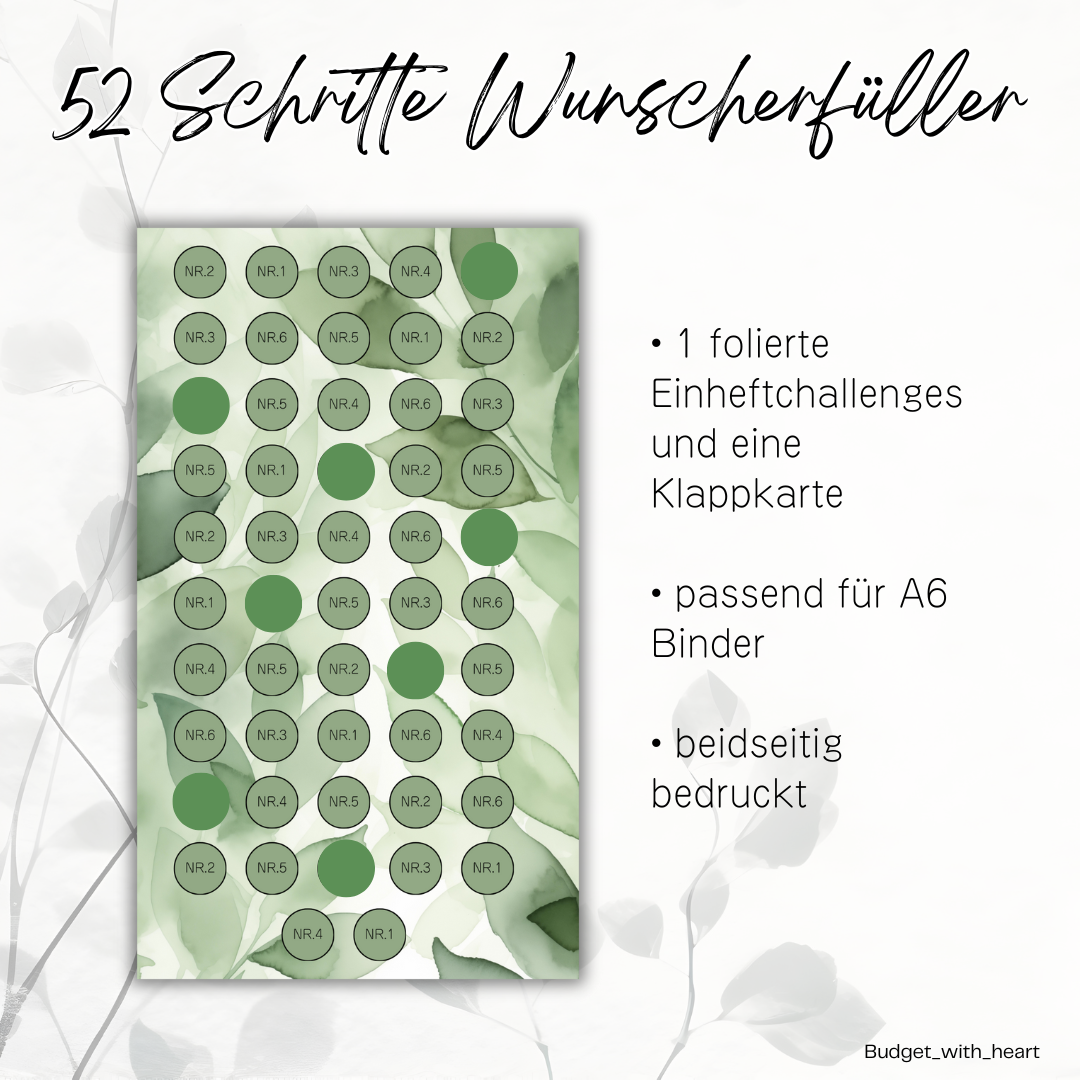 Der 52 Schritte Wunscherfüller