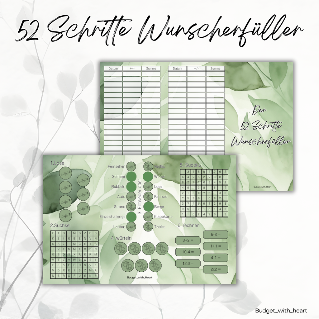 Der 52 Schritte Wunscherfüller