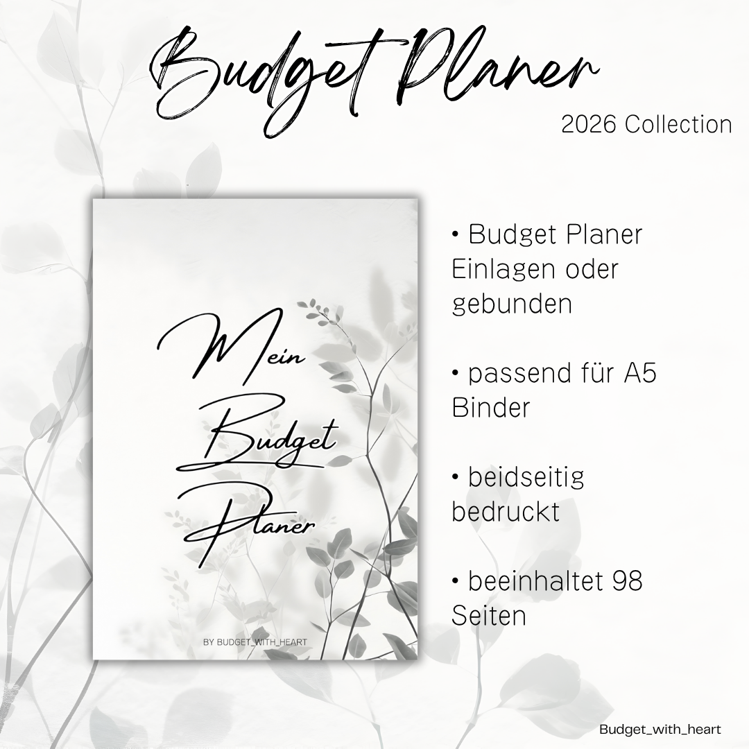 Budget Planer 2026 Collection