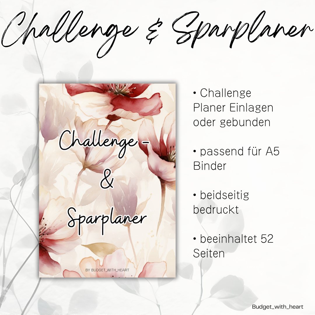 Challenge- und Sparplaner