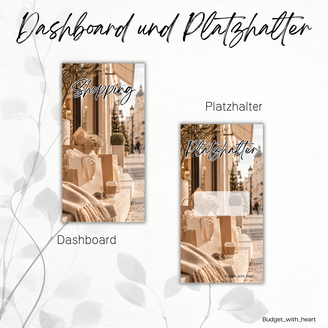 Dashboard und Platzhalter