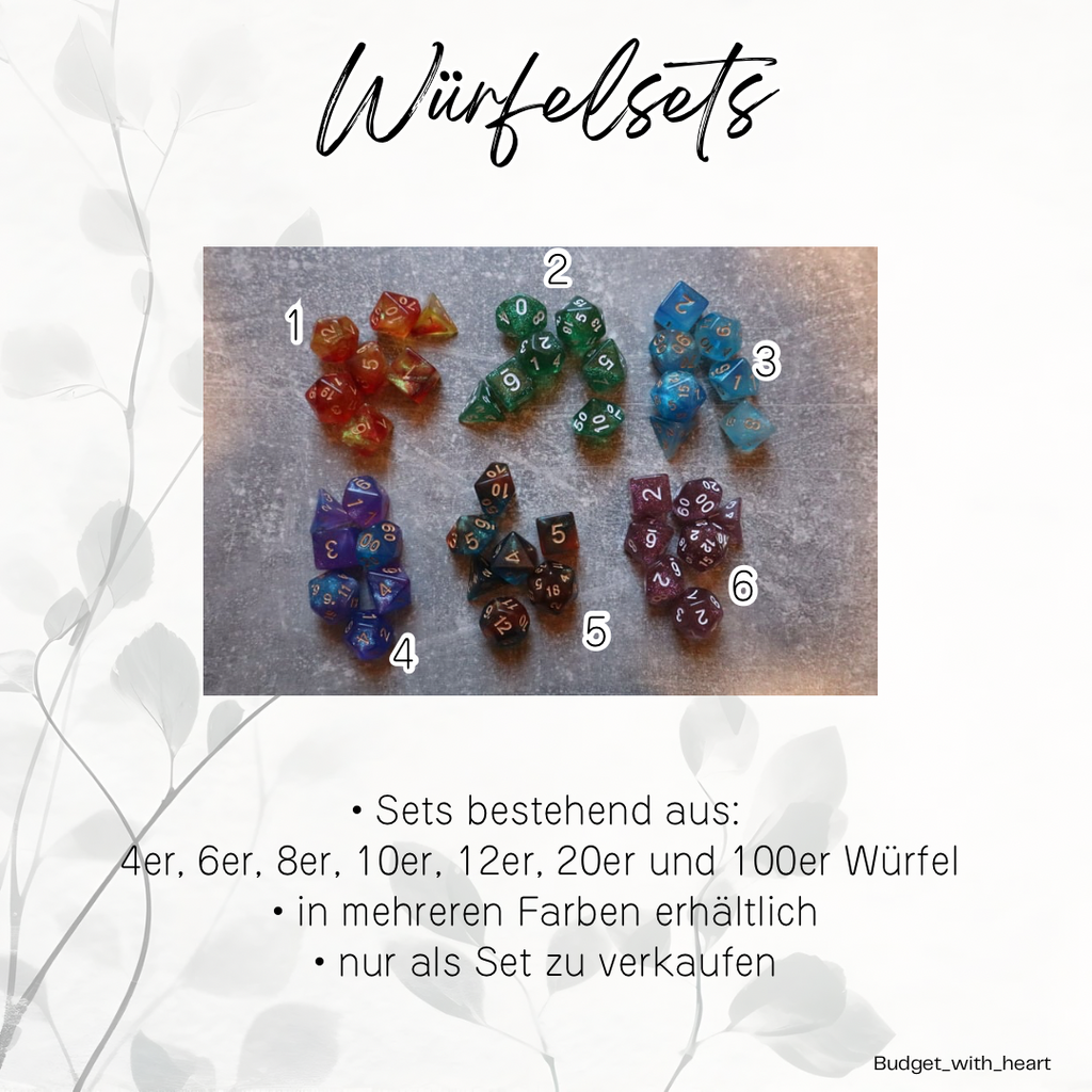 Würfelsets