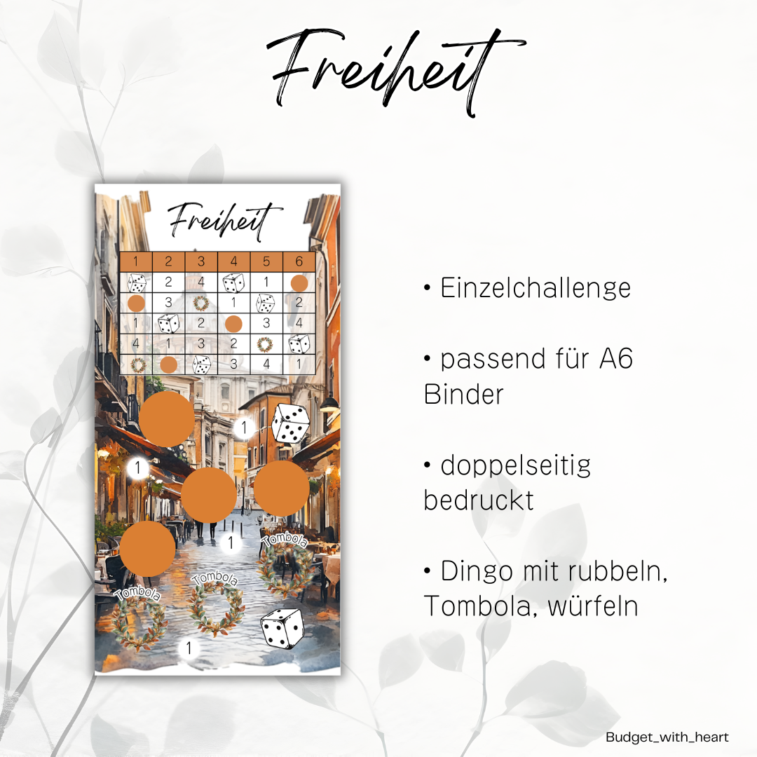 Freiheit Sparchallenge