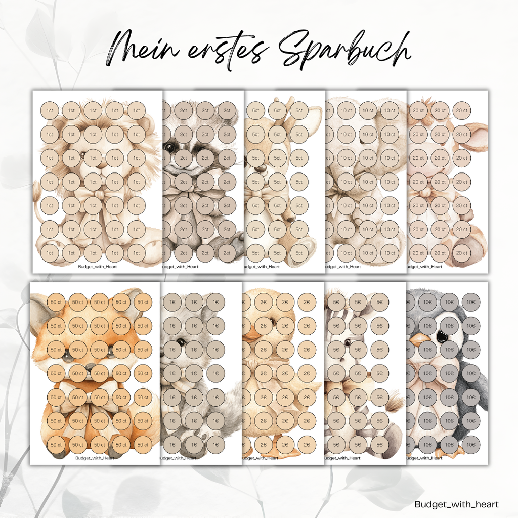 Mein erstes Sparbuch