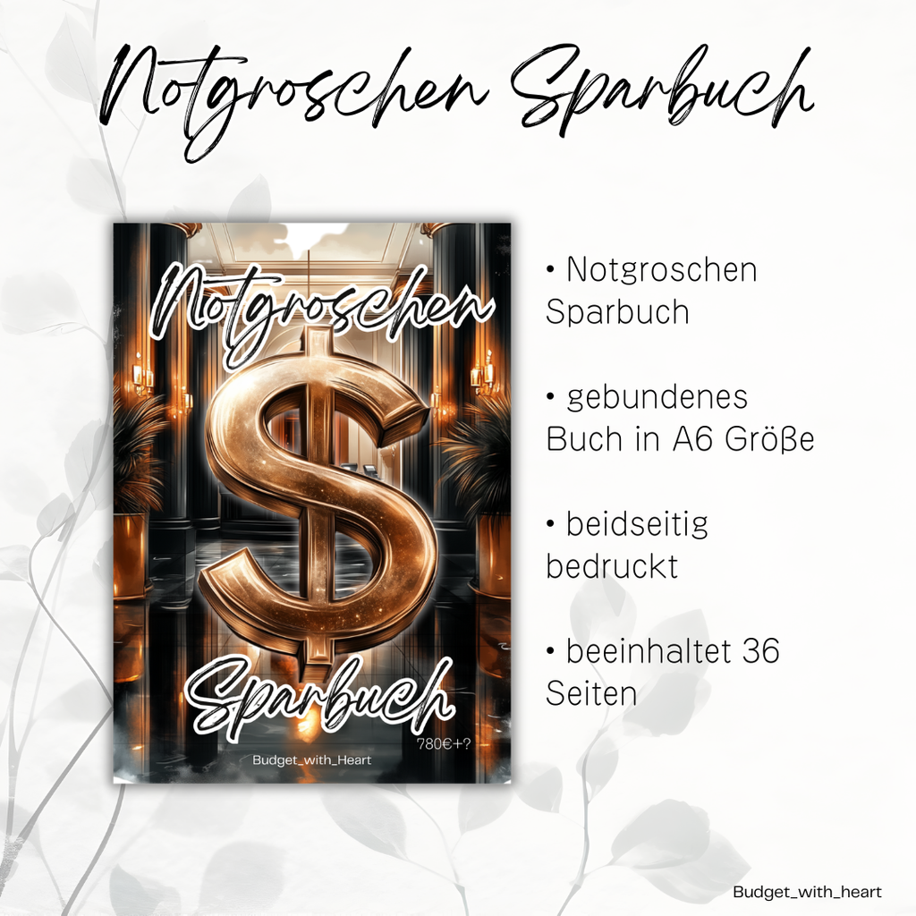 *B-Ware Notgroschen Sparbuch