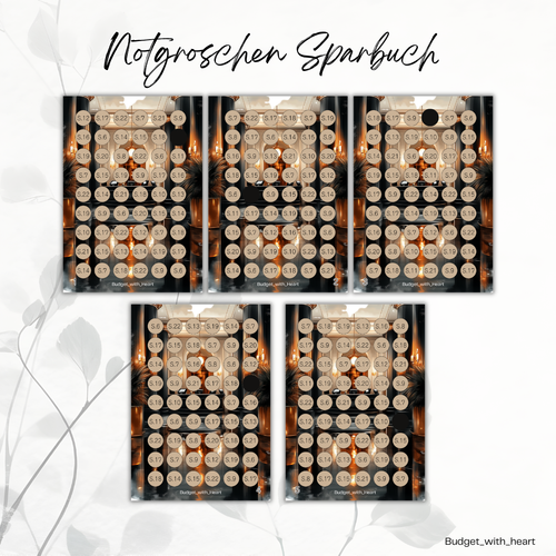 *B-Ware Notgroschen Sparbuch