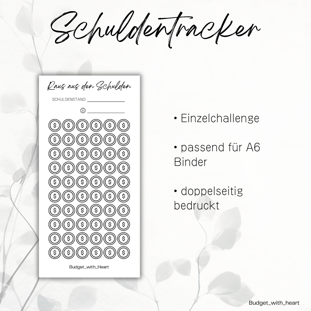 Raus aus den Schulden Schuldentracker