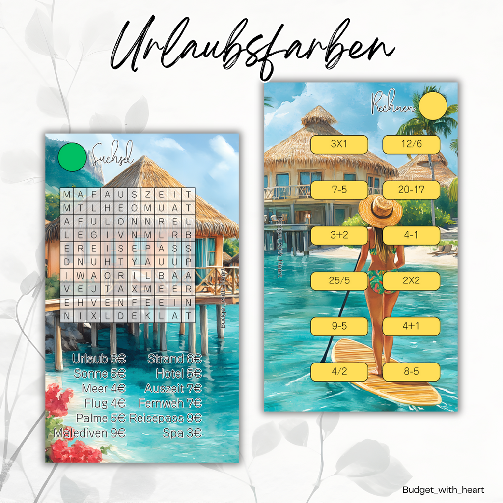 Urlaubsfarben