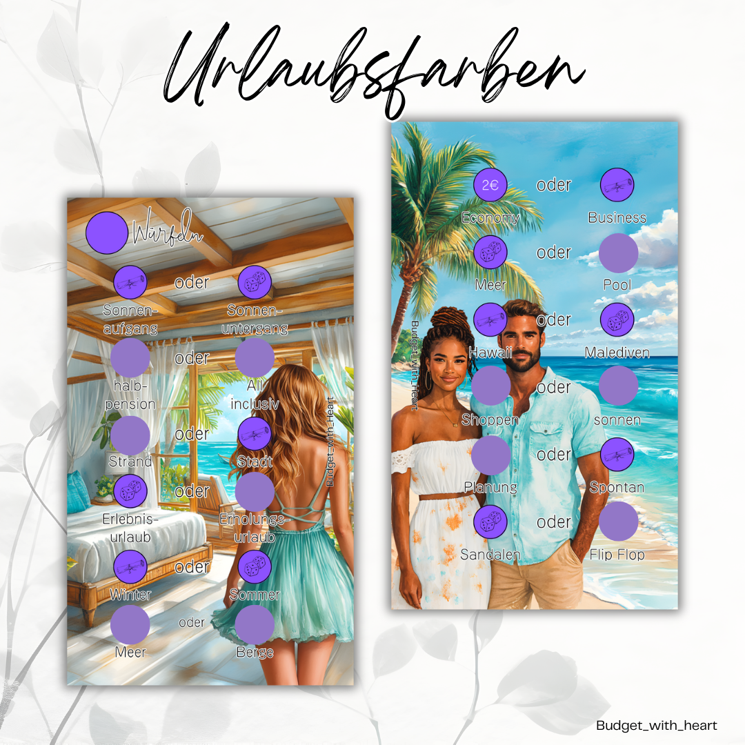 Urlaubsfarben