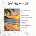 Der Urlaubssparer 2.0  Sparbuch