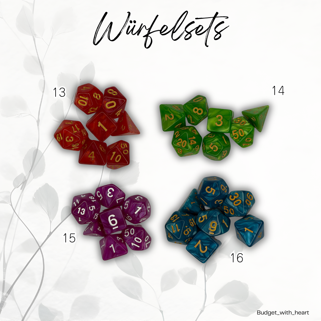 Würfelsets