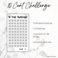 10 Cent, 20 Cent, 50 Cent, 1 Euro, 2 Euro Challenge, Kleingeld Challenge