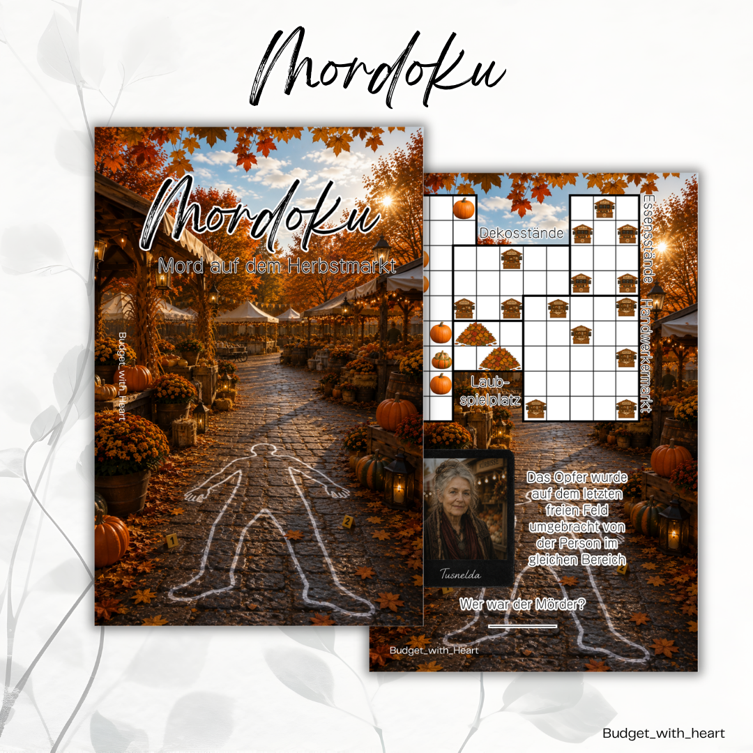 Mordoku - Mord auf dem Herbstmarkt