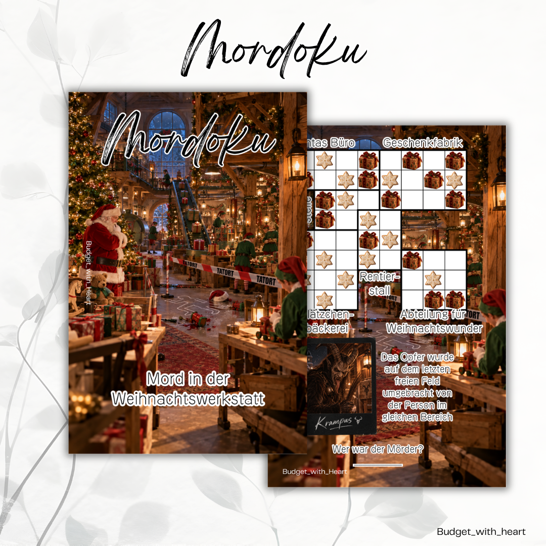 Mordoku - Mord in der Weihnachtswerkstatt