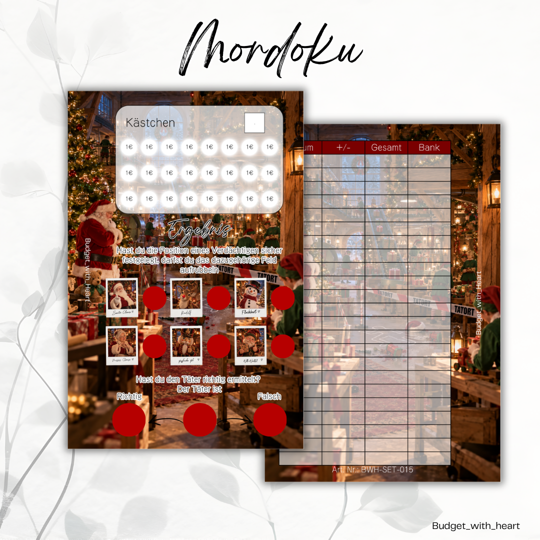 Mordoku - Mord in der Weihnachtswerkstatt
