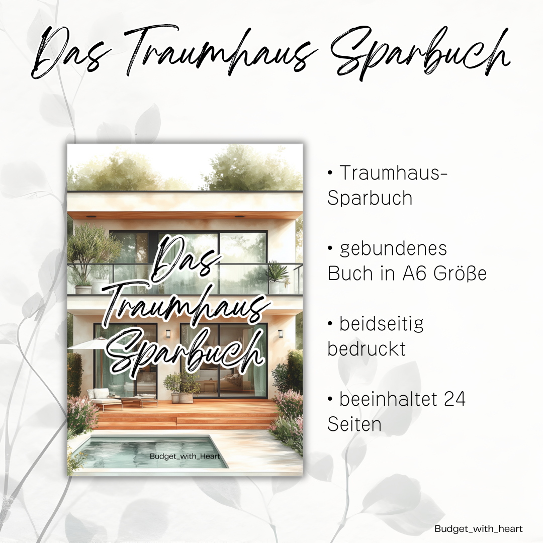 Das Traumhaus Sparbuch